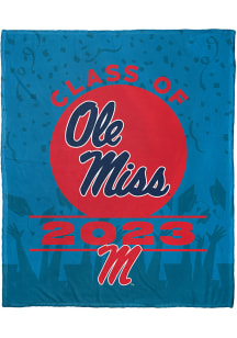 Ole Miss Rebels Class of 2023 50x60 Fleece Blanket