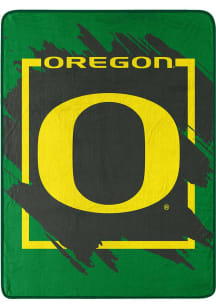 Oregon Ducks Dimensional Raschel Blanket