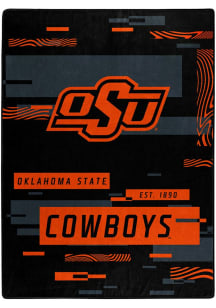 Oklahoma State Cowboys Digitize Raschel Blanket