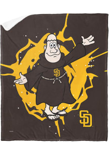 San Diego Padres Mascot Silk Touch Fleece Blanket