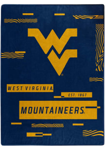 West Virginia Mountaineers Digitize Raschel Blanket
