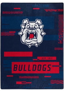 Fresno State Bulldogs Digitize Raschel Blanket