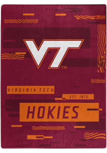 Virginia Tech Hokies Digitize Raschel Blanket