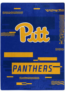 Pitt Panthers Digitize Raschel Blanket