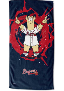 Atlanta Braves Mascot Printed Beach Towel