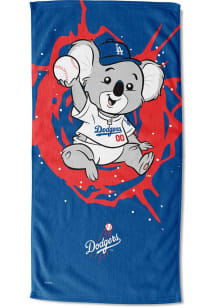Los Angeles Dodgers Mascot Printed Beach Towel