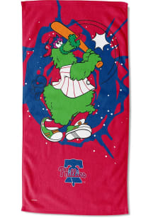 Philadelphia Phillies Mascot Printed Beach Towel