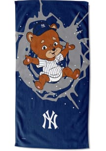 New York Yankees Mascot Printed Beach Towel