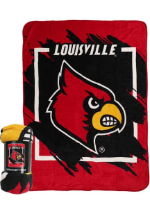 Louisville Cardinals Dimensional Raschel Throw Blanket - Red