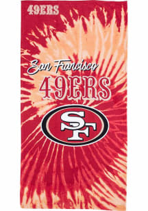 San Francisco 49ers Pyschedlic Beach Towel