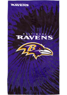 Baltimore Ravens Pyschedlic Beach Towel