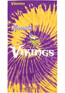 Minnesota Vikings Pyschedlic Beach Towel