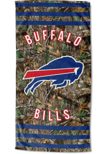 Buffalo Bills Real Tree Stripes Beach Towel