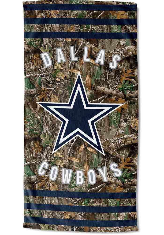 Dallas Cowboys Real Tree Beach Towel