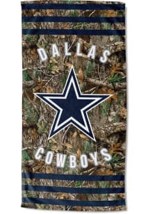 Dallas Cowboys Real Tree Stripes Beach Towel