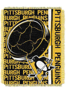 Pittsburgh Penguins Double Play Fleece Blanket