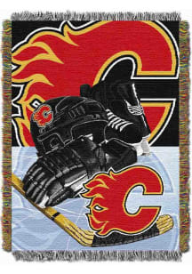 Calgary Flames Home Ice Advantage Tapestry Blanket