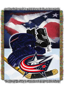 Columbus Blue Jackets Home Ice Advantage Tapestry Blanket
