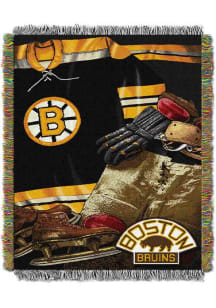 Boston Bruins Vintage Tapestry Blanket