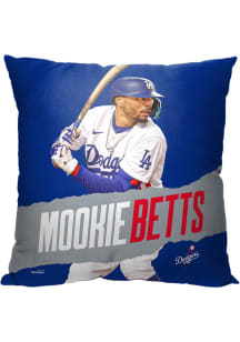 Los Angeles Dodgers Mookie Betts Printed Throw Pillow