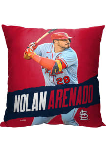 St Louis Cardinals Printed Throw Pillow