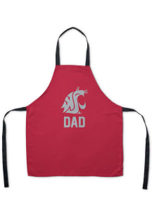 Washington State Cougars Dad BBQ Apron