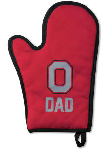 Red Ohio State Buckeyes Dad Grill Mitt