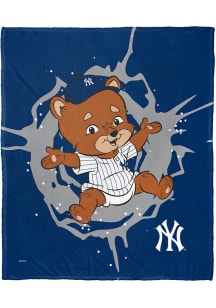 New York Yankees Mascots 50x60 Silk Touch Fleece Blanket