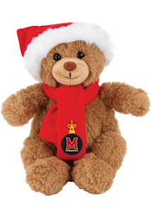Maryland Terrapins Jardine  Holiday 10" Holiday Plush - Brown
