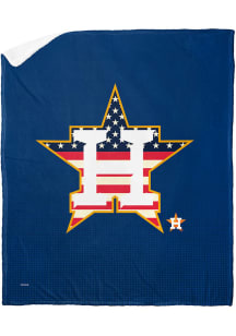 Houston Astros Jersey Silk Touch Sherpa Blanket