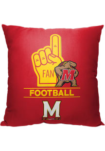 Maryland Terrapins Number 1 Fan Pillow