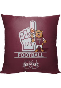 Mississippi State Bulldogs Number 1 Fan Pillow