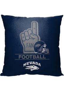 Nevada Wolf Pack Number 1 Fan Pillow