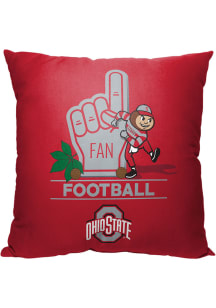 Ohio State Buckeyes Number 1 Fan Pillow