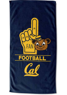 Cal Golden Bears Number 1 Fan Beach Towel