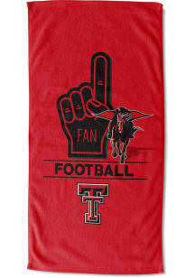 Texas Tech Red Raiders Number 1 Fan Beach Towel