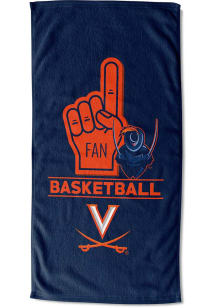 Virginia Cavaliers Number 1 Fan Beach Towel