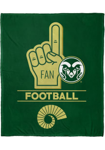 Colorado State Rams Number 1 Fan Fleece Blanket