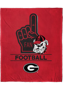 Georgia Bulldogs Number 1 Fan Fleece Blanket