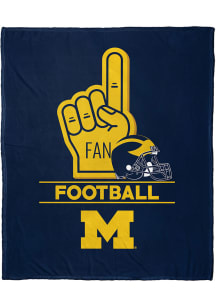 Michigan Wolverines Number 1 Fan Fleece Blanket