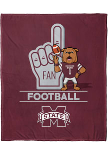 Mississippi State Bulldogs Number 1 Fan Fleece Blanket