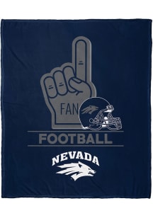 Nevada Wolf Pack Number 1 Fan Fleece Blanket