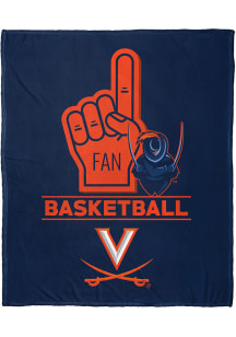 Virginia Cavaliers Number 1 Fan Fleece Blanket