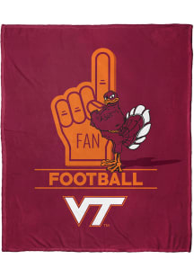 Virginia Tech Hokies Number 1 Fan Fleece Blanket