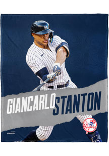 New York Yankees Giancarlo Stanton 50x60 Silk Touch Fleece Blanket