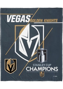 Vegas Golden Knights 2023 Stanley Cup Champions 50x60 Silk Touch Fleece Blanket