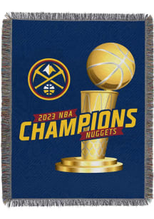 Denver Nuggets 2023 NBA Finals Champions 48x60 Woven Tapestry Blanket