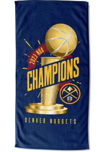 Denver Nuggets 2023 NBA Finals Champions Logo Beach Towel