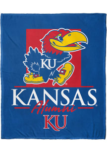 Kansas Jayhawks 50x60inch Alumni HD Silk Fleece Blanket