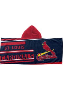 St Louis Cardinals Youth Hooded Beach Towel